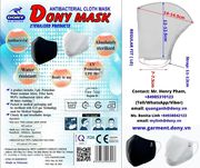DONY MASK Premium Antibacterial Cloth Mask CE,  FDA,  TUV Reach Certific
