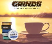 Grinds Coffee Pouches Black Coffee 10 Cans